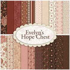 evelyn's hope chest digital paper pack