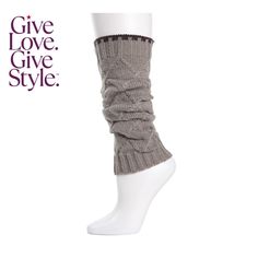 in stock Cozy Gray Leg Warmers For Fall, Casual Gray Leg Warmers, Stretch Knitted Gray Leg Warmers, Stretch Gray Knitted Leg Warmers, Gray Stretch Knitted Leg Warmers, Gray Stretch Leg Warmers For Winter, Trendy Gray Stretch Leg Warmers, Gray One Size Leg Warmers For Fall, Gray One Size Leg Warmers For Winter