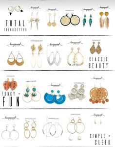 On-trend, seasonal earrings shipped directly to your mailbox. HANGSQUAD is a great way to try out new looks each season! Purchase as: a one-time box OR set up your subscription (boxes ship every 3 months). What's inside? You choose how many earrings you get in your box -- 5, 10, or 20-pack. Then, choose your style and sizing by completing a style profile -- our stylists choose the earrings for your box based off your personal style selections! Your box will ship within 7 days. Subscriptions will Best Earrings, Irish Ring Claddagh, Best Subscription Boxes, Fashion Words, Earring Trends, Costume Earrings, Tiffany Jewelry, Clay Jewelry Diy, Classy Jewelry