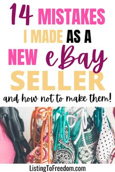 Ebay Organization, Ebay Sales, Reseller Organization, Selling Online How To Start, How To Sell On Ebay, Ebay Seller Organization, Ebay Selling, Selling On Poshmark Tips, Reselling Tips