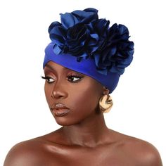 PRICES MAY VARY. Flower turban headwrap is made of polyester and space fabic. Soft material, comfortable to wear Big flower headwrap cap is approx. 23 inches/ 58 cm, a flexible size that is suitable for the head of most people, not so tight or too loose, it can be stretched to fit your head well. Red flower head warp is elegant and beautiful. Decorated with flower and bow, making you more attractive In the crowd. Women flower head warp is designed for chemopatient, hair loss, Muslim headscarf, I African Turban, Head Turban, Chemo Beanies, Ladies Head Scarf, Beautiful Flower Designs, Women Flower, Turban Headwrap, Bow Making, Turban Hat