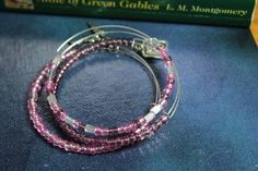 Anne of Green Gables Morse code Kindred Spirits expandable seed bead bangle bracelet set of three #abookwormcreates  https://www.etsy.com/listing/482831576/anne-of-green-gables-morse-code-bracelet Kindred Spirits, Anne Of Green