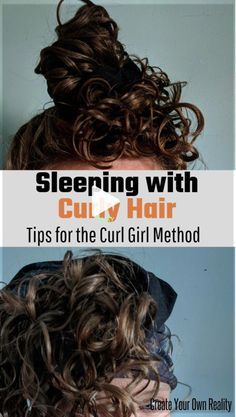 Sleeping With Curly Hair, Sleep With Curly Hair, Hair 50, How To Sleep, Hair Help, Curly Hair Inspiration