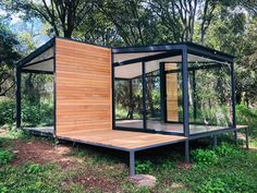 Metal Prefab Homes Steel Buildings, Steel Frame Homes, World Of Possibilities, Steel Structure Buildings, Steel Frame House, Modern Small House Design, House Design Exterior, Steel Frame Construction, Outdoor Living Design