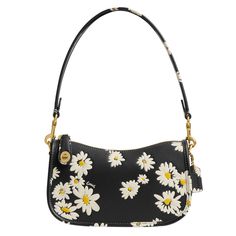 PRICES MAY VARY. Editors Notes: The Swinger 20 Bag is part of The Coach Originals, a collection of archival-inspired bags that celebrates our legacy and authentic New York heritage. This floral print coach handbag is based on a 1980s Coach design reimagined for today Glovetanned Leather: Wear it out to wear it in. This floral print, women's shoulder handbag is crafted with glovetanned leather - a buttery soft, durable leather that only gets better with age Style Two Ways: Featuring our iconic tu Coach Swinger, Printed Leather Bag, Coach Floral, Spring Accessories, Bags Coach, Coach Handbag, Leather Wear, Our Legacy, Shoulder Handbag