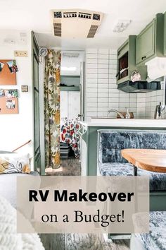 rv makeover on a budget