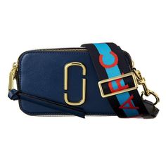 Marc Jacobs Snapshot Bag Blue Sea Multi (Approx.) Height 10.5cm Width 19cm Depth 6cm Shoulder Strap Adjustable, Removable Shoulder Strap Length (Approx.) 96.5cm-144.5cm Marc Jacobs Snapshot Bag Blue, Marc Jacobs Snapshot Bag, Snapshot Bag, Bags Marc Jacobs, Blue Bags, Blue Sea, Marc Jacobs, Shoulder Strap, Multi Color