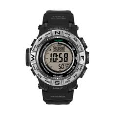 $240 at kohls. solar. Casio+Men's+PRO+TREK+Digital+Solar+Watch+-+PRW3500-1CR Casio Protrek, Solar Watch, Digital Sports Watches, Altimeter, Titanium Bracelet, Casio G Shock, Men's Watches, Garmin Watch, G Shock