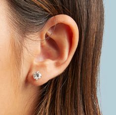 A classic, timeless piece everyone needs in their jewelry collection! Diamond Studs, Timeless Pieces, Round Diamonds, Jewelry Collection, Platinum, Rose Gold, Yellow, Gold