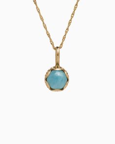 Crafted in 14K solid gold, the Princess Petroglyph Stone Pendant features a larimar cabochon encircled by intricate petroglyphs. Its unique design adds a touch of elegance to any outfit, and pairs wonderfully with our Princess Petroglyph Stone Studs. Metal: 14K solid gold Stone: Larimar Dimensions: 16mm x 8mm Stone Size: 8mm Style #: GP160L Hook Bracelet, Stone Studs, Gold Stone, Gold Piece, Blue Gemstones, The Princess, Stone Pendant, Handmade Design, Stone Pendants