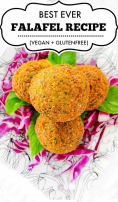 the best ever falafel recipe vegan and glutenfree