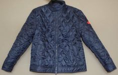 Mens Navy Blue Quilted Bomber Jacket. Made of polyester material. Waterproof material makes it perfect for fall and spring weather.  Available in Small, Medium and Large sizes. Blue Windproof Outerwear For Spring, Navy Nylon Outerwear For Spring, Navy Nylon Spring Outerwear, Spring Blue Windproof Outerwear, Casual Blue Quilted Jacket For Outdoor, Casual Blue Quilted Outdoor Jacket, Blue Quilted Jacket For Outdoor Fall Activities, Blue Quilted Jacket For Fall Outdoor Activities, Blue Quilted Jacket For Fall Outdoor