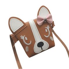 Material: puModel Number: Shoulder BagFeatures: Stuffed & PlushAge Range: 2-4 YearsAge Range: 5-7 YearsAge Range: 8-11 YearsItem Type: Plush BackpacksDimensions: 12*4*11cmGender: Girls Cute Rectangular Leather Bag, Cute Rectangular Leather Shoulder Bag, Cute Leather Rectangular Shoulder Bag, Trendy Brown Shoulder Bag For School, Brown Animal Design Shoulder Bag For Daily Use, Trendy Brown Bag With Animal Design, Cute Leather Travel Bag, Brown Shoulder Bag With Animal Design For Daily Use, Brown Faux Leather School Bag