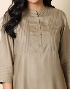 Collar Kurti Design, Plain Kurti Designs, Silk Kurti Designs, Simple Kurta Designs, Designer Kurti Patterns, Neck Designs For Suits, Simple Kurti Designs, Salwar Designs