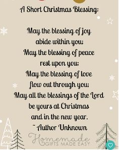 a christmas card with the words, merry christmas blessing