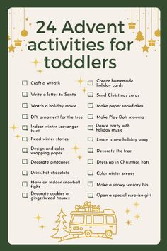 a christmas activity for toddlers