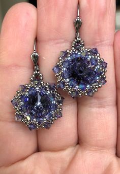 Tanzanite shimmer Swarovski crystal earrings gift for her | Etsy Crystal Drop Earrings As A Gift, Crystal Dangle Earrings For Gift, Sparkling Crystal Earrings As Gift, Round Crystal Earrings With Crystal Stones As A Gift, Round Faceted Beads Earrings As Gift, Sterling Silver Crystal Beaded Earrings For Gift, Sterling Silver Beaded Crystal Earrings For Gift, Faceted Beaded Earrings For Gift, Round Faceted Beaded Earrings For Gifts