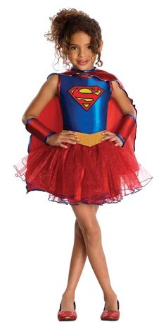 Rubies DC Comics SuperGirl Superman Tutu Girls Child Halloween Costume 881627 Small Superhero Fancy Dress, Supergirl Costume, Halloween Creative, Pretty Costume, Girls Fancy Dress, Super Girls, Costumes Kids, Toddler Tutu, Toddler Halloween Costumes