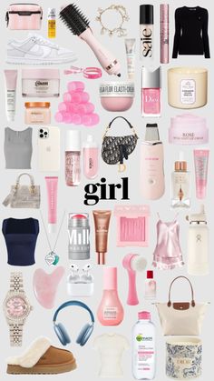 Pink Academia, Anna Birthday, Makeup Bag Essentials, Teen Trends, Cute Eye Makeup, Beauty Organization, Pink Aura, Cute Eyes