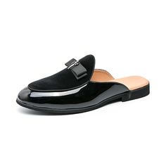 Category:Clogs  Mules; Upper Materials:PU; Embellishment:Metal; Season:Summer,Spring; Gender:Men's; Toe Shape:Round Toe; Style:British,Casual; Outsole Materials:Rubber; Occasion:Party  Evening,Daily; Closure Type:Loafer; Pattern:Solid Colored; Shipping Weight:0.48; Listing Date:05/24/2022; 2023 Trends:Half Shoes,Comfort Shoes; Foot Length:; Size chart date source:Provided by Supplier.; US Size:null; UK Size:14.5; EU Size:50 Gents Shoes, Half Slippers, Indoor Slides, Half Shoes, Ladies Slippers, Mens Loafers, Comfortable Walking Shoes, Street Shoes, Summer Slippers