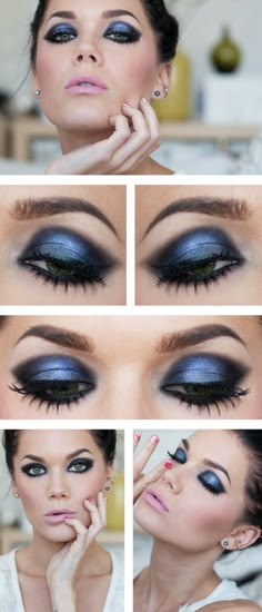 LINDA HALLBERG Party Eye Makeup, Party Eyes, Black Makeup, Trendy Makeup, Smokey Eyes, Makati