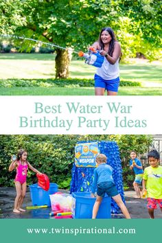 water war birthday party