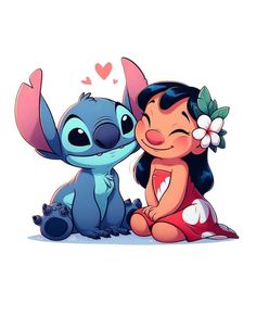 Lilo En Stitch, ليلو وستيتش, Stitch Character, Whatsapp Wallpaper Cute, Images Kawaii, Lilo Et Stitch