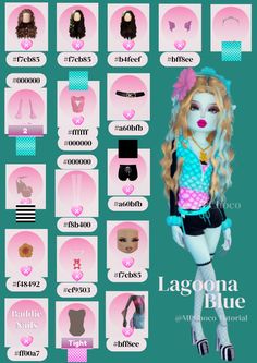 Here's Lagoonas iconic outfit! Most of the items are non vip except for the shoes and ears. Other than those, it should be easy to recreate! And if you are interested in the custom makeup, check that out on my profile <3 Lagoona Blue Dress To Impress, Monster High Dress To Impress Non Vip, Monster High Dress To Impress Outfit, Blue Dress To Impress, Dress To Impress Vip Outfits, Monster High Dress To Impress, Monster High Dress, Monster High Costume, Dti Codes