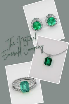 if you want to emphasize your individuality and connect yourself with nature, choose emerald jewelry from our company. They will be a wonderful addition to your image and remind you of the beauty of our world.Emeralds are stones that remind us of the beauty and grandeur of nature. And what better way to connect emeralds with nature than a fir forest? Earrings White, Intense Colors, Emerald Ring