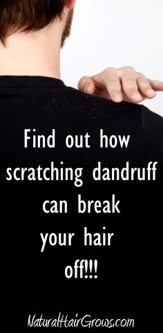 Find out how scratching dandruff affects each strand of your hair! Hair Breakage, Dandruff