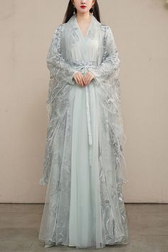 SKU: LIN00866 Fabric: Polyester Chiffon Style types: Sweet Hanfu Season: Spring, Summer, Autumn, Winter Notice: Any of the accessory is not included. Size(IN) Bust Length XS 32.68 49.21 S 33.86 51.18 M 35.04 53.15 L 36.22 53.15 XL 37.40 55.12 2XL 38.58 55.12 3XL 39.76 55.12 Traditional Asian Dress, Style Types, Designer Summer Dresses, Chiffon Style, Ancient Costume, Hanfu Dress, Spring Summer Autumn Winter, Eid Dresses, Chiffon Fashion