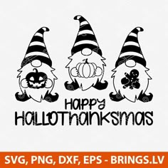 happy halloween svg, png, dxf eps example for cutting machines