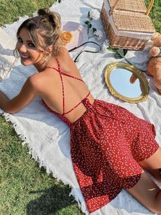 Make this summer a memorable one in the Confetti Crisscross Backless Cami Dress! by Bella Chix. Featuring a heart print, this boho beach dress is perfect for your next beach getaway - stroll the beach in style and make some waves! With its crisscross backless design and sundress robe silhouette, you’re sure to have everyone saying “heart-eyes”! Product Specifications Silhouette: A-Line Neckline: Strapless Fabric Type: Chiffon Length: Above Knee, Mini Decoration: Zippers Closure: Lace Please refe Boho Beach Dress, Printed Summer Dresses, Evening Dresses Elegant, Gowns Of Elegance, Polyester Dress, Mini Dresses Summer, Boho Beach, Cami Dress, Heart Print