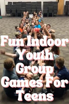 These trendy and easy indoor youth group games for teens are fun for building connections and engagement with your church group. Fun High School Games, High School Pep Rally Ideas Activities, Games For After School Programs, Fun Small Group Games, Big Group Games For Youth Group, Youth Work Games, Fun Activities For Teachers, Grouo Games, Indoor Games For Middle Schoolers