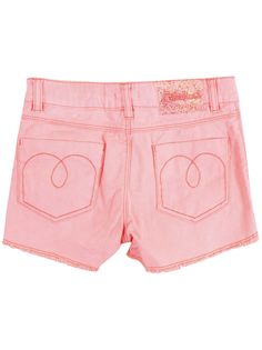 pink color, by Billieblush Kids. Short model, frayed on the bottom, with flakes application.Composition: 98% Cotone, 2% Elastan Girl Shorts, Short Models, Kenzo Kids, Stella Mccartney Kids, Short Girls, Beautiful Shoes, Pink Color, Casual Shorts, Cool Outfits