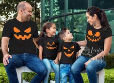 Halloween Shirt, Halloween Family Shirts, Halloween Family Matching Shirt Fall Family Shirts, Halloween Family Shirts, Family Halloween Shirts, Halloween Family, Family Halloween, Halloween Pictures, Matching Shirts, Family Matching, Family Shirts