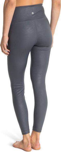 90 DEGREE BY REFLEX Faux Cracked Leather High Rise Ankle Leggings | Nordstromrack Sleek Mid-rise Leather Pants For Fall, Sleek Solid Leather Leggings, Stretch Leather Leggings For Work, Stretch Leather Pants For Business Casual In Fall, Chic Jeggings For Fall Workwear, Chic Business Casual Leggings For Fall, Chic Jeggings For Fall, Chic Fall Jeggings For Work, Chic Fall Workwear Jeggings