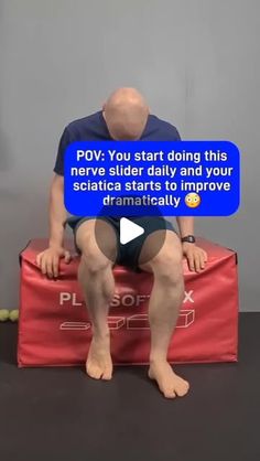 Adam Cannella | Mobility & Movement Coach on Instagram: "👉 Try this if you have Sciatica Pain

👉Follow @adam.movement.therapy for less sciatica.

This is called nerve flossing.

This works by helping the nerve slide and glide better and just move better.

🔧If your nerves slide and glide and move better that means less pain for you.

Try this for a set of 5-10 through a few times throughout the day.

⛔ Do not overdo this though!

It can angry things up a bit if you're not too careful, so just be cautious." Nerve Flossing, Movement Therapy, Daily Stretches, Pilates Reformer Exercises, The Nerve, Hip Mobility, Sciatica Pain, Sciatic Nerve, Pilates Reformer