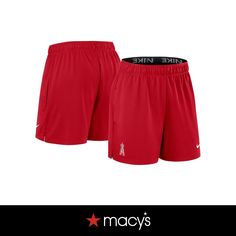 in stock Red Athletic Shorts For Loungewear, Red Stretch Athletic Shorts For Spring, Nike Red Athletic Shorts, Red Sports Bottoms For Spring, Nike Red Bottoms With Built-in Shorts, Nike Red Bottoms For Spring, Red Stretch Nike Athletic Shorts, Nike Red Stretch Athletic Shorts, Nike Red Shorts