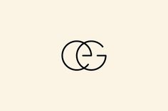 the letter g is made up of two intersecting lines