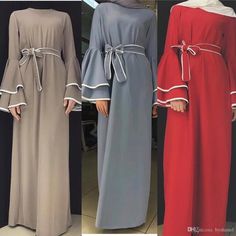 Muslim Gown, Islamic Dress, Abaya Dress, Islamic Clothing, Muslimah Fashion Outfits