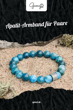 Entdecke die magische Verbindung mit unseren exquisiten Apatit-Armbändern für Paare! 💙 Verleihe deiner Liebe einen funkelnden Glanz mit diesem einzigartigen Schmuckstück. Klicke jetzt, um mehr zu erfahren! #apatarmband #paararmbänder #kristallarmband