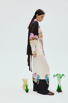 [vc_row][vc_column width=”1/3″][vc_column_text text_larger=”no”] Alemais Women’s Multicolor Jedda Shirt   Alemais Jedda Shirt   The Alemais designer Jedda Shirt is the Sable Coat, Marissa Collections, Feather Dress, Tailored Shirts, Resort Collection, China Fashion, Style Maxi Dress, Wearing Red, Fine Fabric