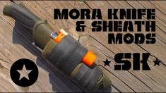 Mora Knife and Sheath Modifications Mora Knife, Mora Knives, Urban Survival Kit, Bushcraft Kit, Survival Project, Bush Craft, Bushcraft Gear, Bushcraft Camping, Survival Kits