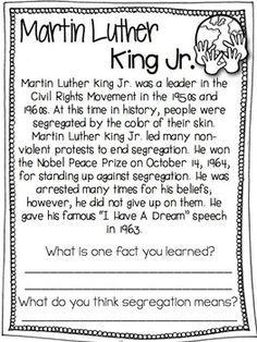 the martin luther king jr poem