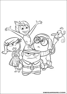 Inside Out Coloring, Inside Out Coloring Pages, Modele Zentangle, Disney Coloring Sheets, Inside Out Characters, Coloring Contest, Batman Wallpaper, Coloring Page Ideas, Disney Colors