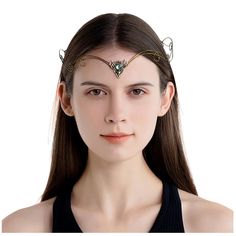 PRICES MAY VARY. Package include: 1pc Gothic Elf Rhinestone Handmade Crown Elven Circlet Medieval Headband Accessories Material: V-Shape Linearity Elven Crown. Crafted from quality copper. Lobster clasp closure, Simple to put on and take off, Lightweight, adjustable, and durable. Comfortably fits most head sizes without compromising its overall outlook. Design: meticulously crafted Linearity Headband Crown showcases an enchanting elven design that gives a nod to the spectral beauty of the mythic Celtic Crown Woodland Child, Female Elf Accessories, Viking Wedding Tiara, Elven Jewelry Set, Copper Wire Tiara, Viking Themed Wedding Tiara, Viking Headbands, Medieval Headband, Viking Headpiece