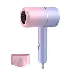 xuyanhg Clearance Blue Light Hair Care Gradient Hair Dryer Electric Hair Dryer Household Constant Temperature Cold And Hot Hair Dryer Silent Hair Dryer?Features:? technology reduces frizz: The hair dryer with millions of negative can neutralize electricity, ensuring that frizz is reduced and gloss is increased.? Small and lightweight: This lightweight travel hair dryer is suitable for home use, salons and short trips at home. It is super light, but still produces a strong airflow. Please note th Travel Blow Dryer, Hooded Hair Dryer, Gradient Hair, Portable Hair Dryer, Hair Blow Dryer, Travel Hair Dryer, Ionic Hair Dryer, Professional Hair Dryer, Cool Buttons