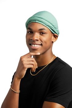 Your street style has never looked this good. Upgrade your du-rag with our satin lined Halo Turban. The close fit is perfect to keep your waves, braids and freshly twisted locs tight. The simple infinity loop is lightweight and comfortable, for a stylish finish. Available in three sizes - S/M (fitted sizes 6 - 6 7/8) M/L (fitted sizes 7 - 7 1/2) X/XL (fitted sizes 7 1/2 - 8) Twisted Locs, Du Rag, Turbans, 8 M, Free Giveaway, Locs, Halo, Jade, Tights