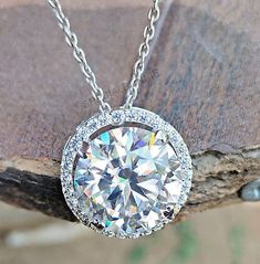 ad eBay - Certified 18.15Ct White Diamond Solitaire Pendant-Great Luster and shine, Video - Buy Now, click the link (eBay) Shine Video, Diamond Pendent, Artisan Jewelry Necklaces, Handcrafted Artisan Jewelry, Solitaire Pendant, Diamond Color, Fine Jewellery Necklace, Diamond Solitaire, White Diamond